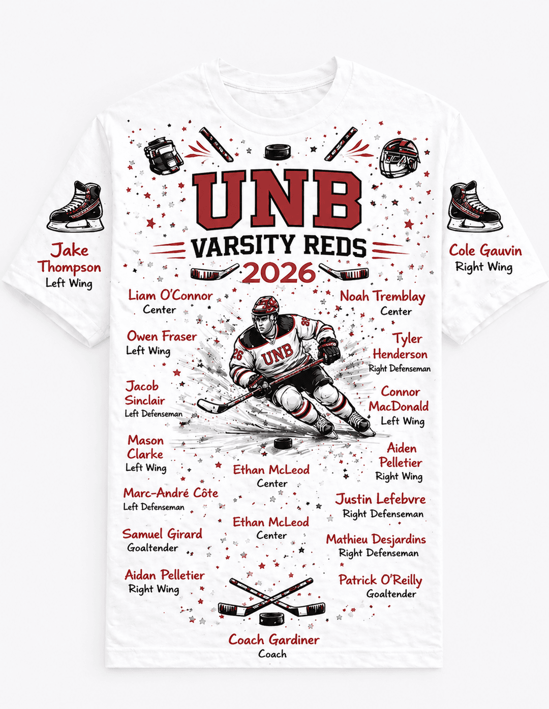 Team sport t-shirt